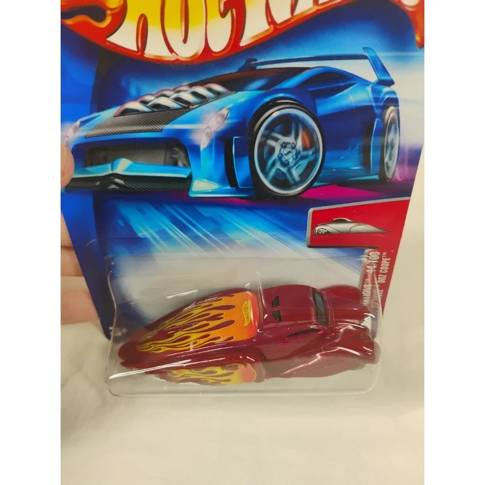 2004 Hot Wheels #44 First Editions 44/100 CROOZE‎ OOZ Coupe Flames New Vintage